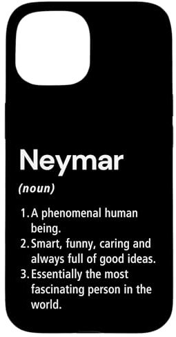 Hülle für iPhone 15 Neymar Definition des Namens Lustiges Wörterbuch