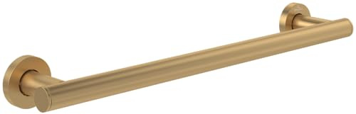 Villeroy & Boch Elements - Tender Haltegriff, Griff zum Halten Bad für Wandmontage, Griff für Dusche und Badewanne, Badewannengriff 451 x 82 x 50 mm, Brushed Gold