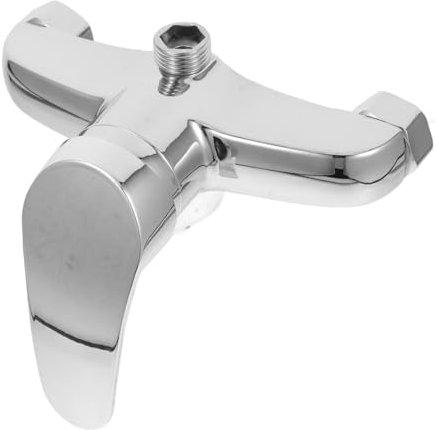 SHINEOFI Válvula Mezcladora Ducha Aluminio Duradera Montada Pared Control Agua Fría Caliente Para Baño Moderna y Fácil Uso