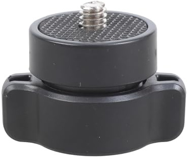 Secure Locking 17mm Female Ballhead Socket to 1/10.2 cm Male Screw Adapter Converter for Camera Mounts and Holders Butterfly