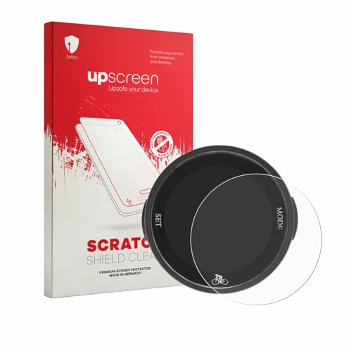 upscreen Schutzfolie für Ejoyous Bike Computer – Made in Germany, Kristall-klar, Kratzschutz, Anti-Fingerprint