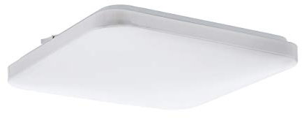 EGLO LED Deckenlampe Frania, 1 flammige Deckenleuchte, Material: Stahl, Kunststoff, Farbe: Weiß, L: 33 cm