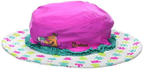 Playshoes Mädchen Uv-schutz Sonnenhut Bademütze Kopfbedeckung, Die Maus Blumen, 53 EU