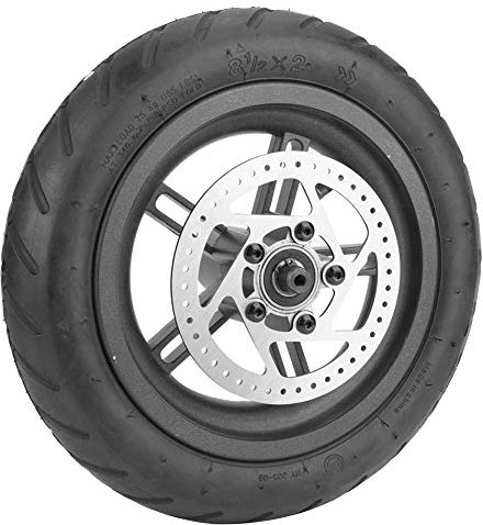 MAGT Hinterrad Reifen für Xiaomi Mijia M365, 20cm Elektroroller Rad Scheibenbremse Reifen E-Scooter Hinten Rad Reifen Ersatz