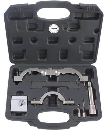 TECPO Motor-Einstellwerkzeug-Satz passend für Opel 1.2, 1.4L, ideal für Steuerkettenwechsel & Ventiltrieb, kompatibel mit Astra J, Corsa D, Mokka, Insignia & mehr, inkl. OEM-ähnlicher Spezialwerkzeuge