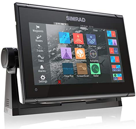 Simrad GO9 XSE - 9-inch Chartplotter (No Transducer) with C-MAP Discover Chart Card