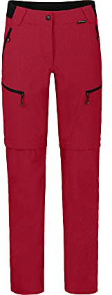 Bergson PORI Zipp-Off | Damen Wanderhose - Robust & elastisch Damen Zipp-Off Wanderhose, Normal-/Kurz-/Langgrößen, Supra Stretch 4-Wege-Stretch, reißfestes Ripstop-Gewebe, wasserabweisend, weicher Ko