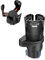 Car Cup Holder Expander Adapter, Vehicle-Mounted Car Cup Holder and Organizer, All Purpose Car Water Cup Drink Holder, 360 Degrees Car Dual Cup Mount Adjustable Stand Expander for Car (Carbon Fibre)
