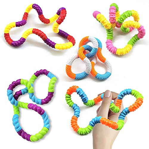 5PCS Juguete de Mano Fidget Twister, Twist Finger Toy, Juguete de Mano para Autismo, Fidget Twister
