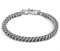 Guess Armband für Herren, Kollektion My Chains. Armband mit Kette aus Stahl, Farbe Stahl und Schwarz. Größe: L. Die Referenz lautet Jumb01338Jwstl