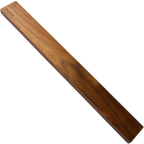 Barre à Couteaux Aimantée Eden en Bois d'Acacia, 50 x 6 cm