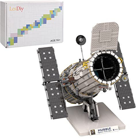 AMOC 1/25 Hubble Weltraumteleskop Bausatz, Space NASA Series Building Blocks Set, Kompatibel mit Lego NASA (5027PCS)