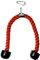 Tricep Rope Cable Attachments Cable Machine Accessories for Home Gym, 27 Inch Tricep Rope For Pulley System Attachment, LAT Pull Down, Cable Machine Attachments, Weight Fitness (Red)