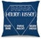 JOTOM Dekokissen Kissenbezug mit 3 Taschen zum selber Befüllen 45x45 cm Kissenhülle tolles Geschenk (Papas Helden Kissen)