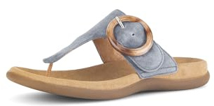Gabor Damen Pantoletten, Frauen Slipper,Best Fitting,Gartenschuhe,Sommerschuhe,sommerclogs,Hausschuhe,Zehentrenner,Slides,Nautic,42 EU / 8 UK