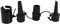 Air Pump Replacement Nozzles, 3Pcs Inflatable Pump Nozzles Head Set, Paddle Board Pump Nozzles Valve Adapter for Inflatable Boat Kayak