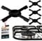 KOTARBAU® 4er Set Gasherdkreuz emailliert 130x130 mm Blech Gasherdaufsatz Topfträger für Gaskochfelder Gasherd Aufsatz Campingkocher Aufsatz Zubehör Gaskocher