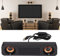 Ejoyous Soundbar für TV, kabelgebundene TV-Erweiterungs-Lautsprecher, Einzel-Stereo-Lautsprecher, Heimkino, Stereo-Soundbar, tragbarer USB-Lautsprecher, Subwoofer, für PC, Desktop, Laptop, Tablet