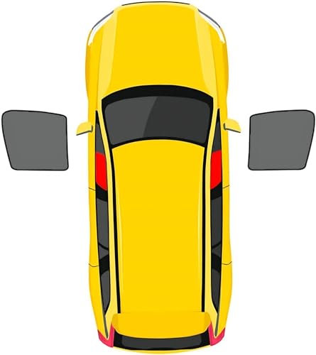 JHQPDZ Parasol Coche Lateral para BMW X1 F48 2015-2020 2021 2022 2023 2024, Parasol Coche Bebe Laterales Protección UV Proporcionar Accesorios de Interior,2Pcs-Front-Doors