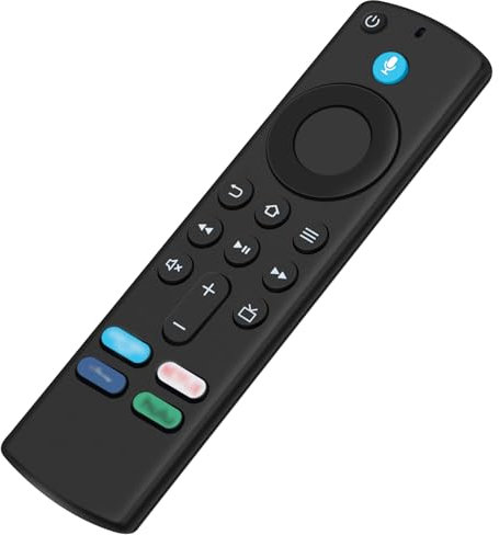 GNXfixt Sprachfernbedienung Ersatzfernbedienung Universelle TV Fernbedienung L5B83G Kompatibel mit Fire TV Stick 4K/Lite/Cube/Fire TV Stick (2nd & 3nd Gen)/Fire TV (3nd Gen)