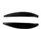 Auto-Windabweiser Auto Front Scheinwerfer Lampe Augenbrauen Augenlider Form Abdeckung Borte für Opel für Vauxhall für Astra H MK5 2004-2009