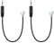 Greluma 2 Piezas Conector Macho de 3,5mm a Cable Desnudo Extremo Abierto,30cm TRRS 4 Polos estéreo 1/8 3,5mm Conector Jack Cable de Audio para reparación de Cable de Auriculares/auriculares/micrófono