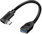 LogiLink CU0100 - USB 3.2 (Gen2) Kabeladapter 10 Gb, Typ-C (90° gewinkelt) auf Typ-A mit OTG Funktion (on-the-go), 20cm