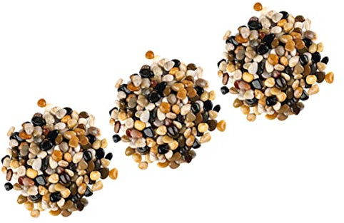 YARNOW 3packs Landscape Stones Pebbles for Plant Pots Decorative Gravel for Aquatic Plants
