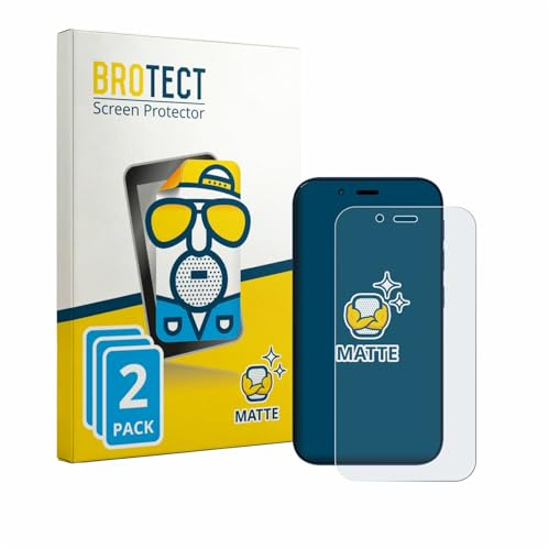 BROTECT Entspiegelungs-Schutzfolie für Hisense U964 (2 Stück) Matte Displayschutz-Folie, Anti-Reflex, Anti-Fingerprint