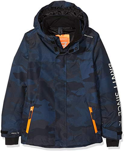Brunotti Jungen Gullies JR Skijacke, Navy, 128