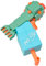 NERF MicroShots Minecraft Guardian Mini Blaster, Minecraft Guardian Mob Design, Includes 2 Official Elite Darts, Priming Handle