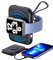 leQuiven 5000mAh Induktive Ladestation für iWatch 9/8/7/6/5/4/3/2/1/SE, Power-Bank für iPhone 15/14/13/12/11 Serie, Kabelloses Ladegerät für Apple Watch