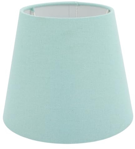 Lurrose Eleganter Lampenschirm GrüN Aus Stoff Und Eisen FüR E14 Tischlampe Retro Lampenschirme FüR Wohnzimmer Und Schlafzimmer Dekoration Ersatz Lamp Shade FüR Kleine Nachttischlampe