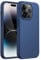 JETech Silicone Case for iPhone 14 Pro Max 6.7-Inch, Silky-Soft Touch Full-Body Protective Phone Case, Shockproof Cover with Microfiber Lining (Cobalt Blue)