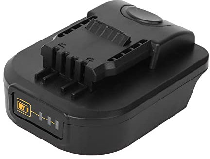 Deosdum Batterieadapter, Batterieadapter 18 V, Konverter Worx 20 V, 4 Pins, Zubehör Elektrowerkzeuge 18 V