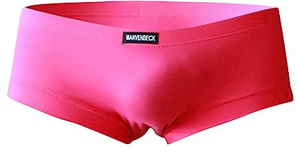CEWIFO Slip Uomo Pacco da 6 Mutande Boxer Uomo Boxer Cotone Uomo Costume Boxer Uomo Mare Mutande Uomo Cotone Intimo Uomo Sexy Hot Mutande Sexy Slip Vita Alta Costume Slip Uomo Rosa Caldo XL