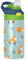 Gourde isotherme en acier inoxydable pour enfants avec paille - Motif renards mignons - 350 ml - Anti-fuite - Bouteille d'eau chaude et froide