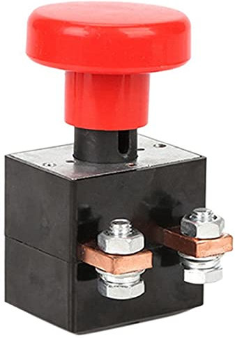 Carriere 250A Typ Not Trennung Schalter Stopp Schalter Start Knopf Not Schalter für Gabelstapler Hubwagen Golf Wagen