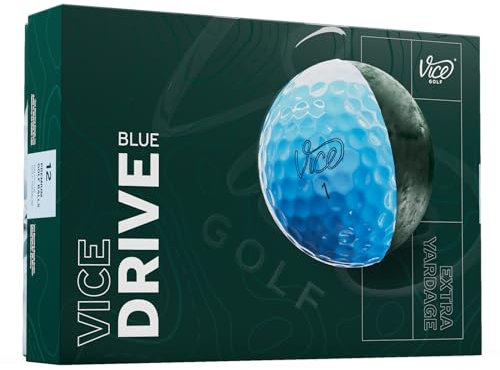 Vice Drive Golfbälle (Modell 2025) (Blau)