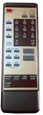 Remote Control RM-990 Replace For Sony CD Player CDP497 CDP590 CDP790 CDP970 CDP990 CDP991 CDP227 CDP228 CDP333