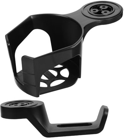 DOITOOL 360° Swivel Headphones Hook Desk Cup Holder Clamp Cup Holder for Desk Gaming