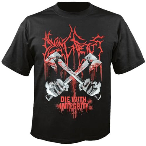 Dying Fetus - Die with Integrity - T-Shirt (DE/NL/SE/PL, Alphanumerisch, XL, Regular, Regular, Black)