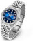 CADISEN Automatik Uhr Herren Mechanische Automatikuhr Saphirglas Und Edelstahlarmband Uhr… (8240blue)
