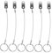 BESPORTBLE 1 Satz Anti Verlust Seil Pin Lanyards Das Abschlepp Telefon Lanyard Bühnenbeleuchtungskabel Schnellverschluss Lanyard Stahlkabel Mit Schlaufen Lanyard Hardware 6 Stück