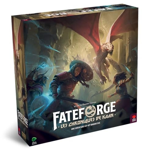 Don't Panic Games | Fateforge: The Kaan Chronicles | Board Game | Ages 14+ | 1-4 Players | 60 Minutes