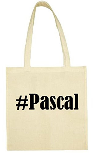 Reifen-Markt Tasche #Pascal Größe 38x42 Farbe Natur Druck Schwarz