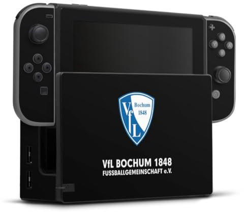 DeinDesign Skin kompatibel mit Nintendo Switch Folie Sticker VFL Bochum Logo Offizielles Lizenzprodukt