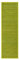 LOLAhome Alfombra de bambú, Antideslizante, Antimanchas, Resistente a la Humedad, para Salón, Dormitorio, Cocina, Baño, Pasillo, Garaje- “Verde” de “200x60 cm
