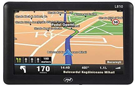 GPS-Navigationssystem PNI L810 7-Zoll-Bildschirm, Europa-Karte Mireo Keine Panik + Kartenaktualisierungen