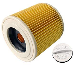 Trade-Shop Vakuumfilter für Kärcher 6.414-547.0, 6.414-552.0, 6.414-772.0, 9.755-260.0 und baugleiche Modelle